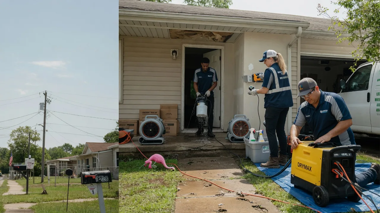 Storm Damage Water Removal in Bethel Springs, TN near me